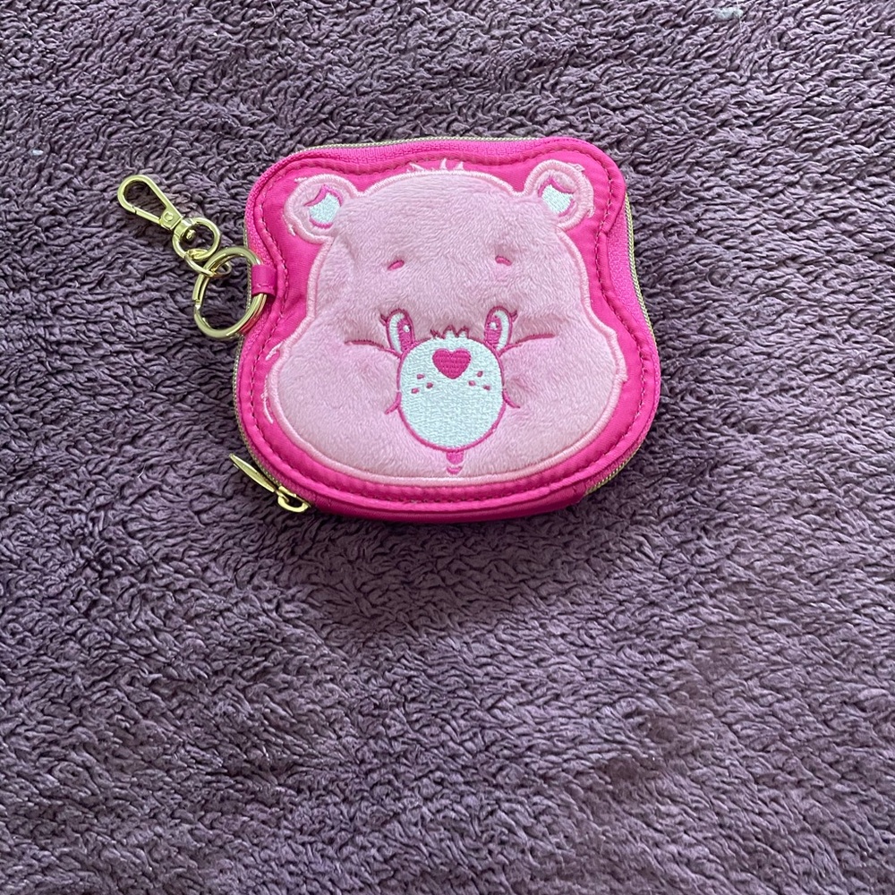Care Bears x Lug Coin Pouch - Pink Cheer Bear NEW